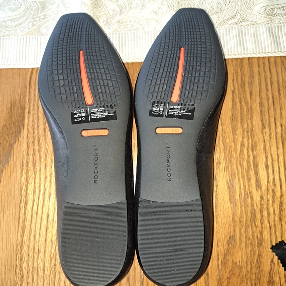 NEW Rockport Total Motion Laylani Plain Ballet Black Flat 9.5 - Picture 8 of 11